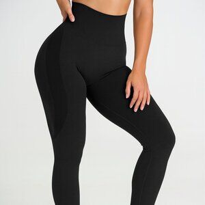 Women’s Scrunch Butt Seamless Leggings –High Waisted Contour Yoga Pants, Workout